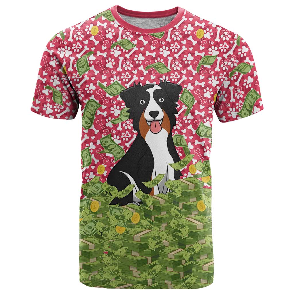 I Work Hard So That My Dog Can Have A Better Life Christmas Christmas T-Shirt Xmas Holiday Patterns Graphic Tee