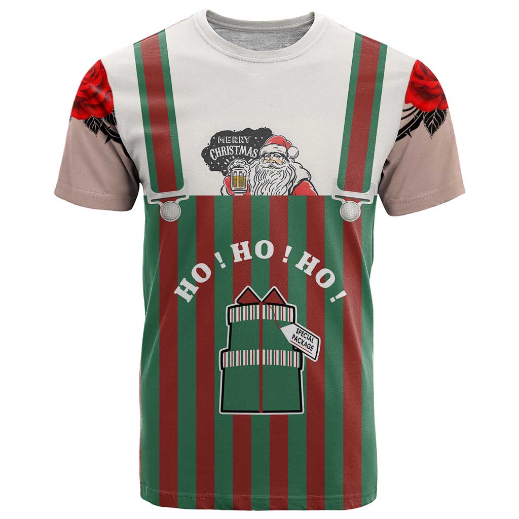Stay With My Pig Christmas Christmas T-Shirt Xmas Holiday Patterns Graphic Tee