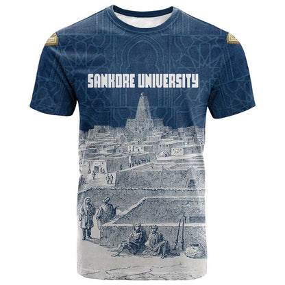 Mansa Musa Sankore University T-Shirt Knowledge is the True Gold - African Scholarly Legacy Graphic Tee
