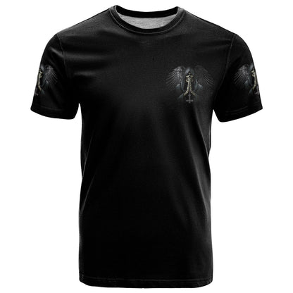 I Hate It When The Voices In My Head Skull T-Shirt Graphic Tee