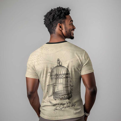 Maya Angelou T-Shirt I Know Why The Caged Bird Sings Graphic Tee