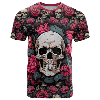 Judge Me When Yours Perfect Otherwise Shut Up Skull T-Shirt Graphic Tee