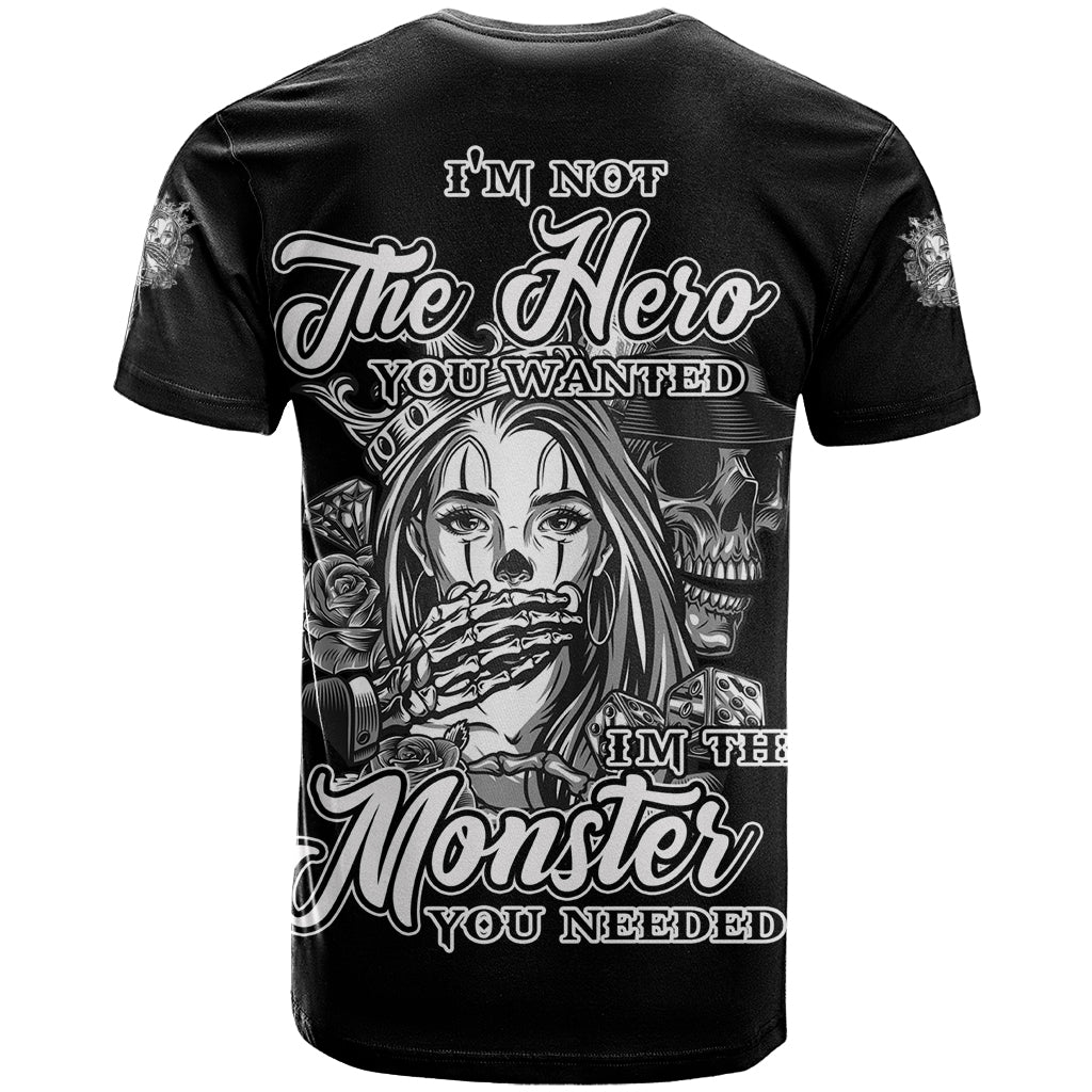 I'm Not The Hero You Want T-Shirt Graphic Tee