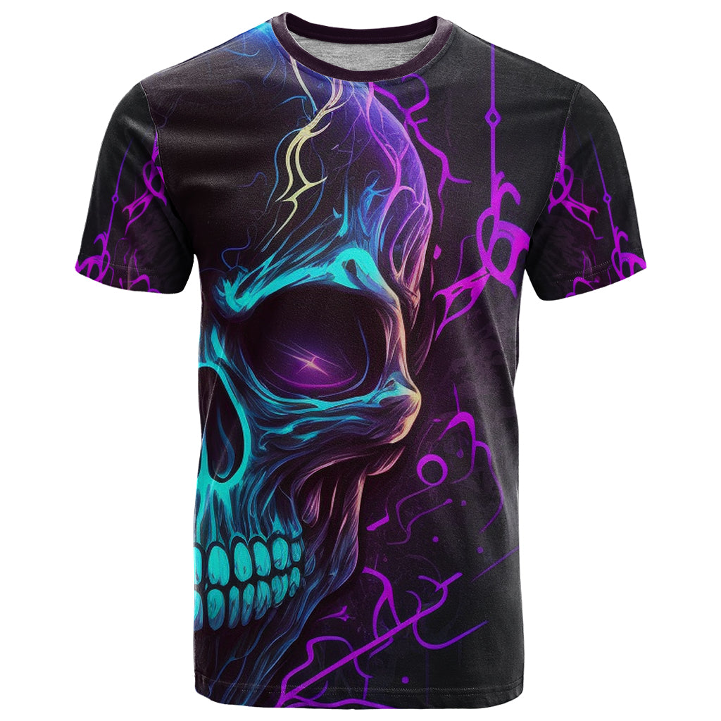 Music Is My Only Friend Skull T-Shirt Graphic Tee