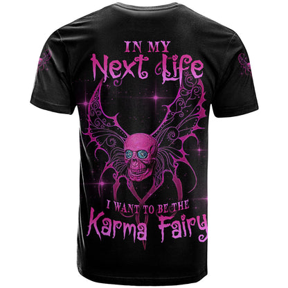Karma Fairy Skul T-Shirt Graphic Tee