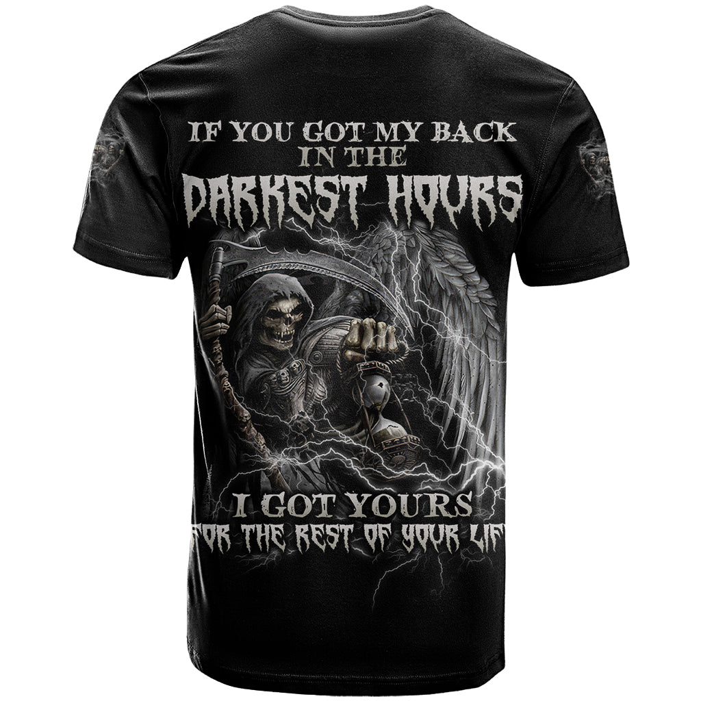 If You Got My Back In The Darkest Hours T-Shirt Graphic Tee