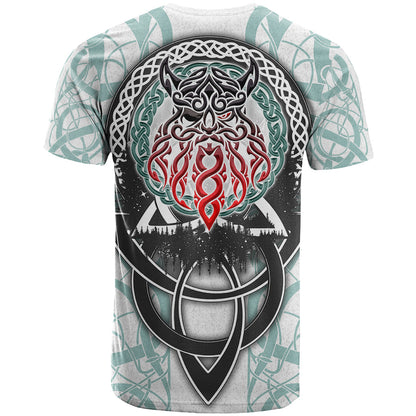 Vking Odin T-Shirt God Of Asgard Graphic Tee