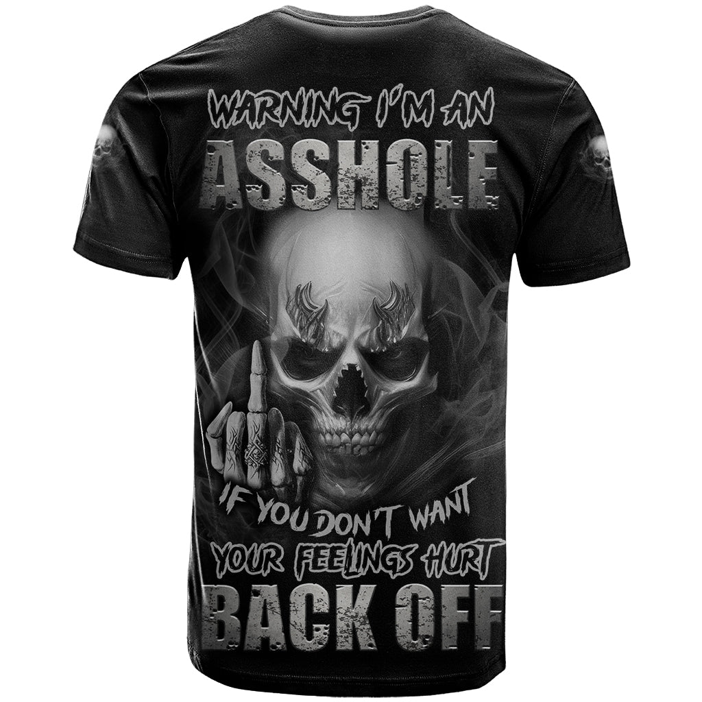 Warning I'm An A Mad Skull T-Shirt Graphic Tee