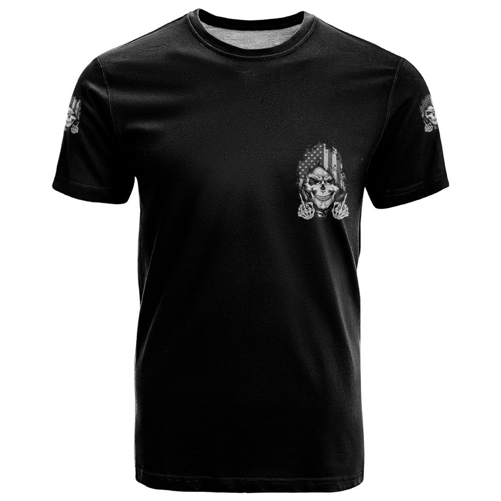 My Give A F Mad Skull T-Shirt Graphic Tee