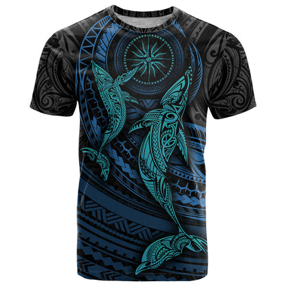 Polynesian Whale T-Shirt Graphic Tee