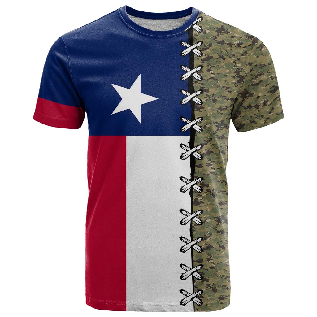 Christmas Texas Camo T-Shirt Xmas Holiday Patterns Graphic Tee