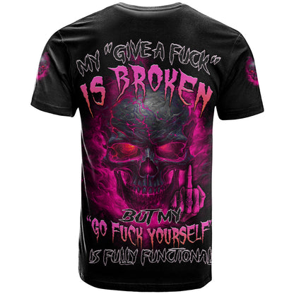 My Give A F Is Broken T-Shirt Graphic Tee