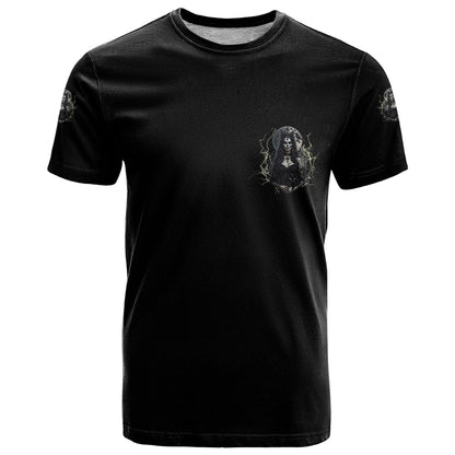 Hello Darkness My Old Friend Halloween Witch T-Shirt Graphic Tee