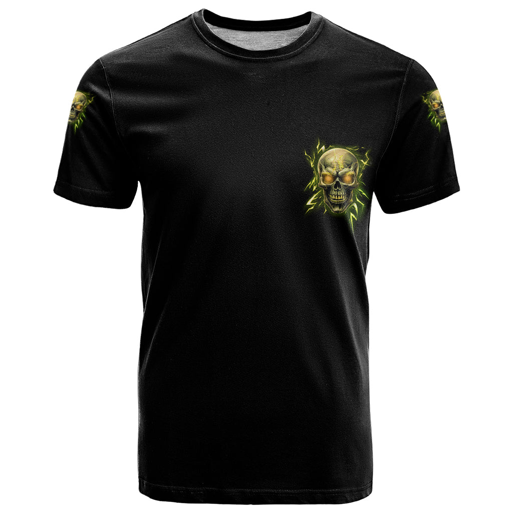 I'm Not Anti-social Mad Skull T-Shirt Graphic Tee