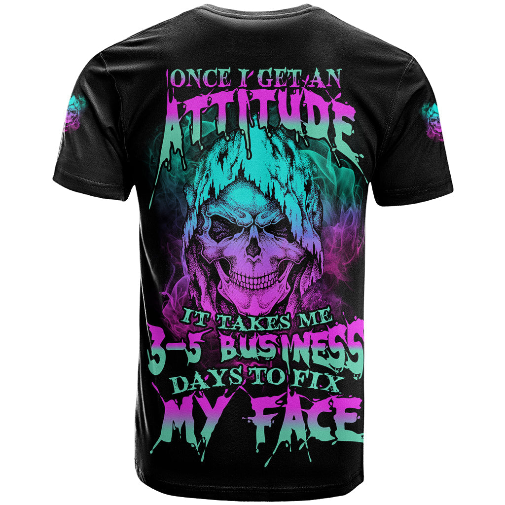 Once I Get An Attitude Reaper T-Shirt Graphic Tee