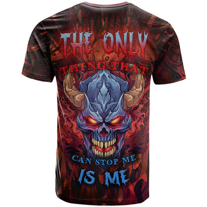 The Only Thing That Can Stop Me Is Me T-Shirt Graphic Tee