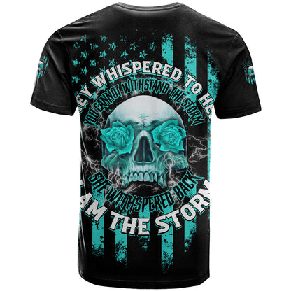 I Am The Storm Skul T-Shirt Graphic Tee
