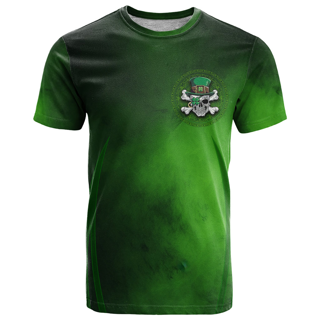 Irish Pride - Skull Cross Mix T-Shirt Graphic Tee