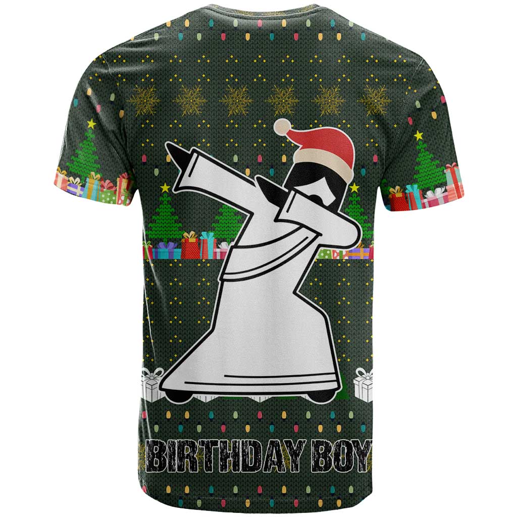 Jesus Birthday Boy Christmas T-Shirt Funny Xmas Holiday Patterns Graphic Tee