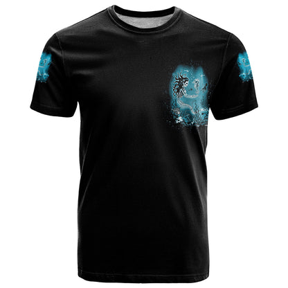 Salty Witch Mermaid Halloween T-Shirt Graphic Tee