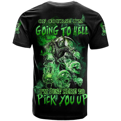 I Am The Storm Skull T-Shirt Graphic Tee