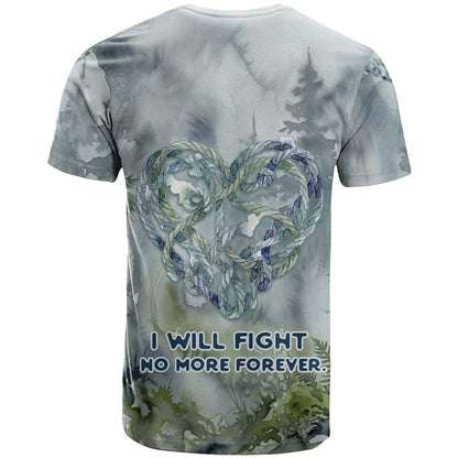 Chief Joseph Native American T-Shirt Tribal Heart Symbol Inspirational Quote Will Fight No More Forever Graphic Tee