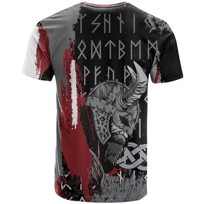 Viking T-Shirt Warrior Come To Valhalla Graphic Tee