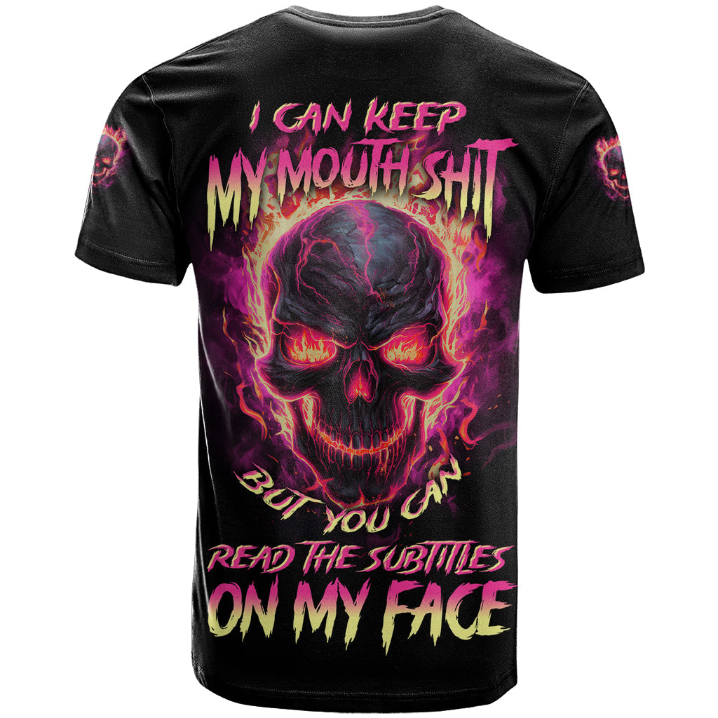 I Can Keep My Mouth T-Shirt Graphic Tee