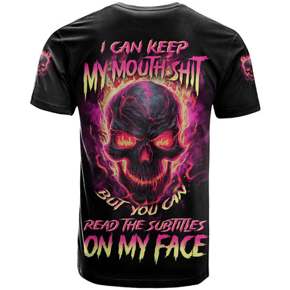 I Can Keep My Mouth T-Shirt Graphic Tee