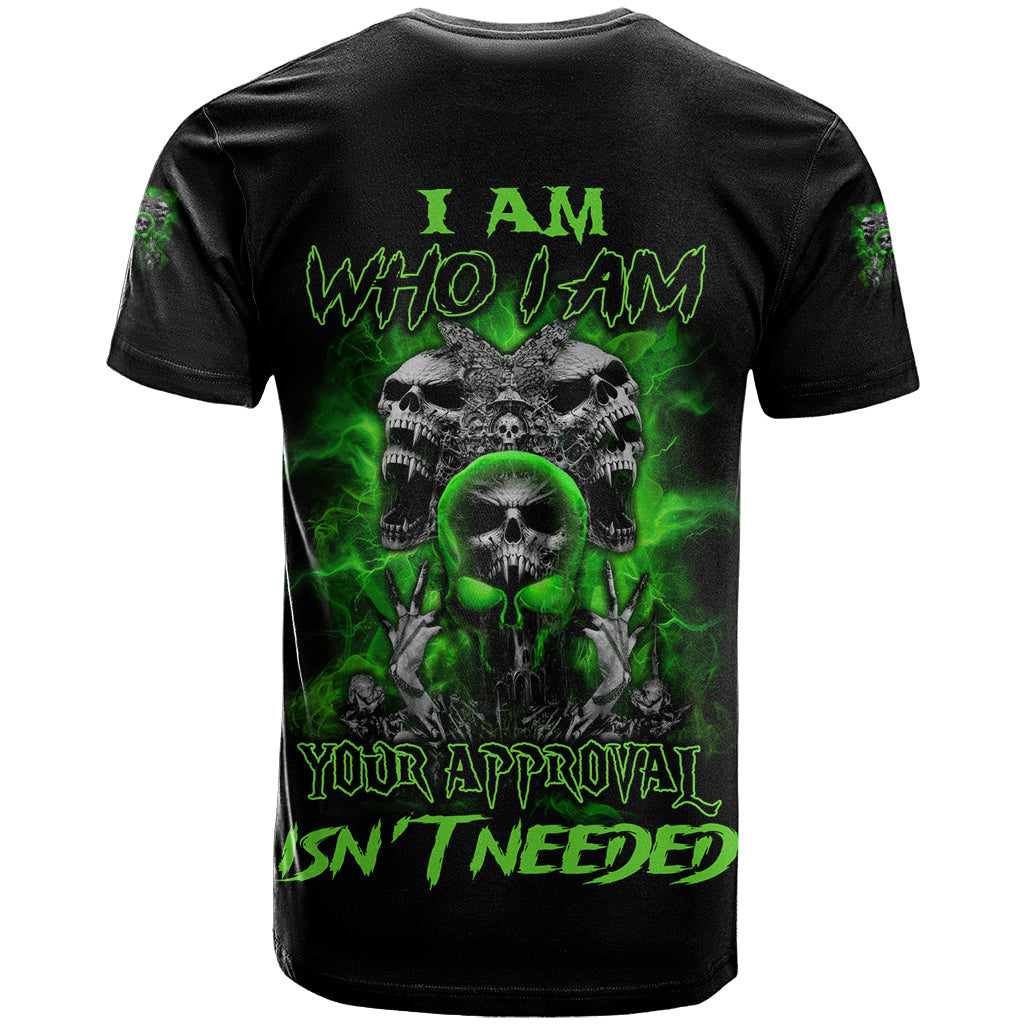 I Am Who I Am Skull T-Shirt Graphic Tee