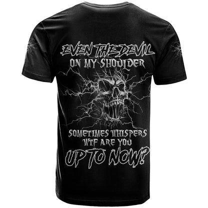 Even The Devil On My Shoulder T-Shirt Graphic Tee