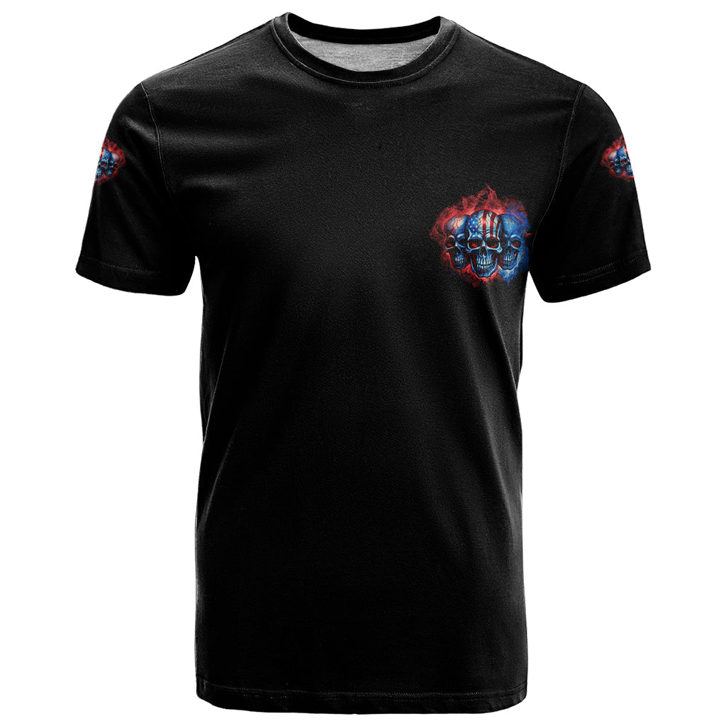 I Have 3 Sides 3 Skulls T-Shirt Graphic Tee