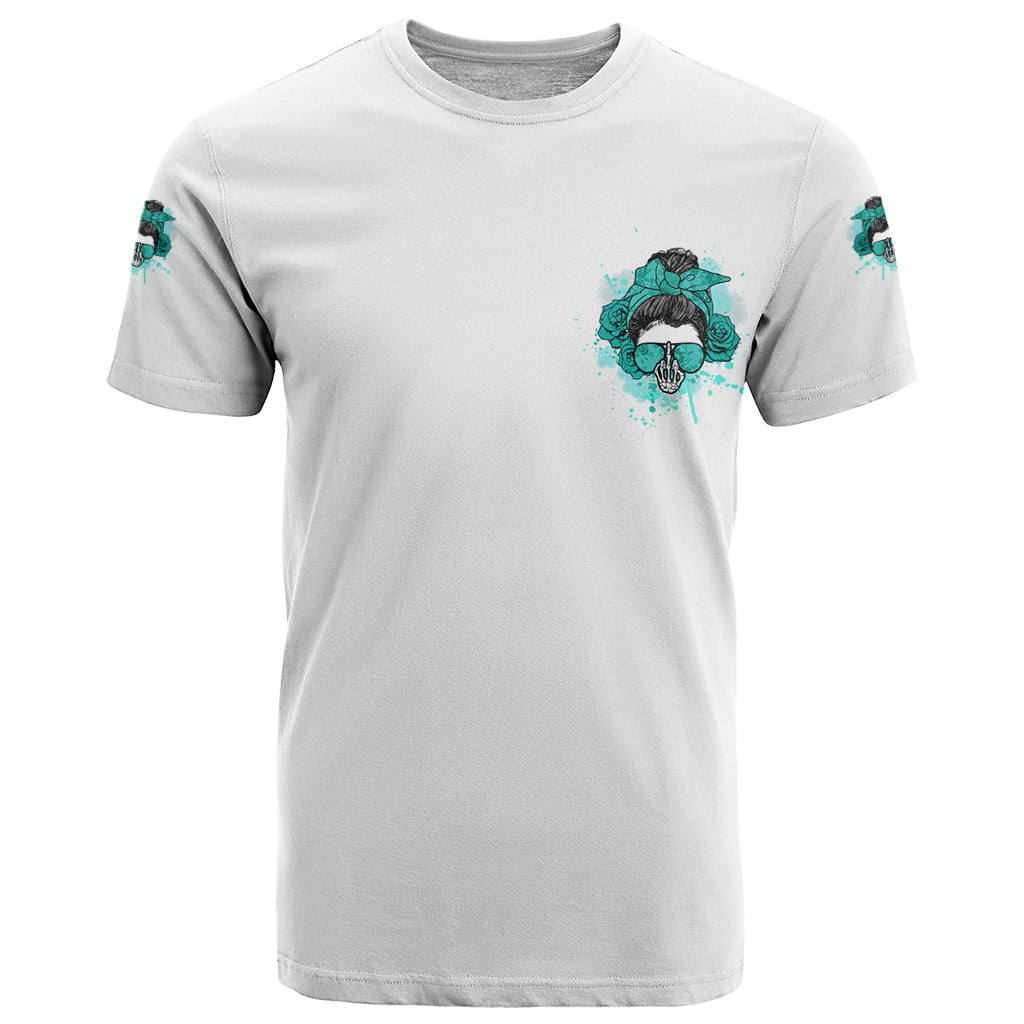 Don't Try To Figure Me Out Messy Bun T-Shirt Graphic Tee