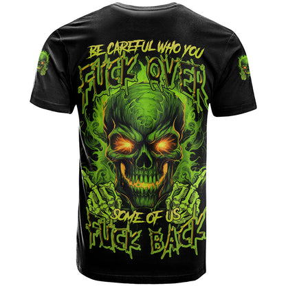 I Can't Go To Hell Reaper Skull T-Shirt Graphic Tee