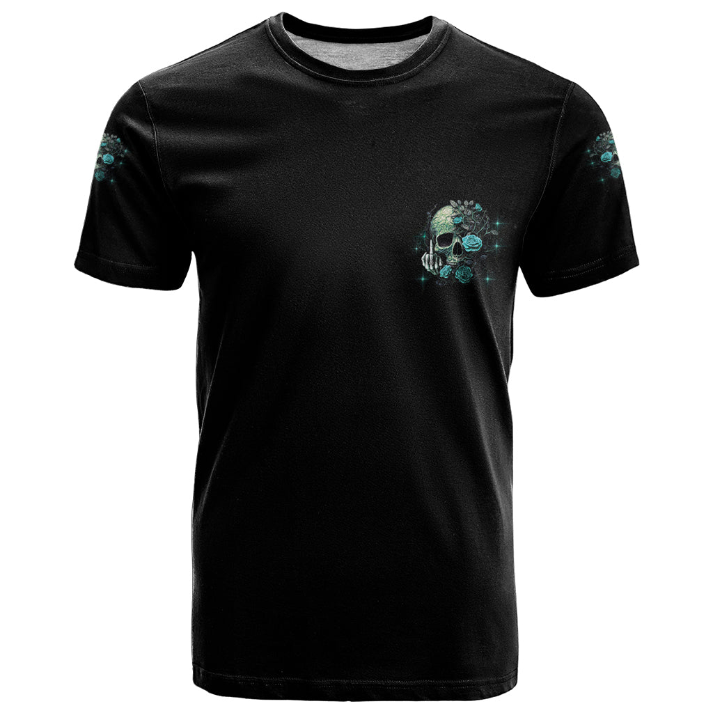 Fresh Out Of F Skull Rose T-Shirt Graphic Tee