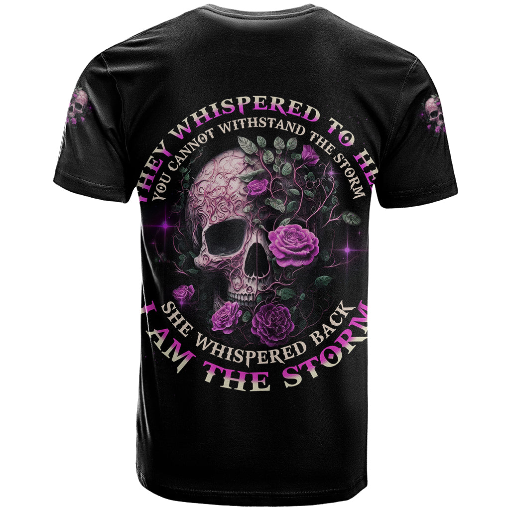 I Am The Storm Rose T-Shirt Graphic Tee