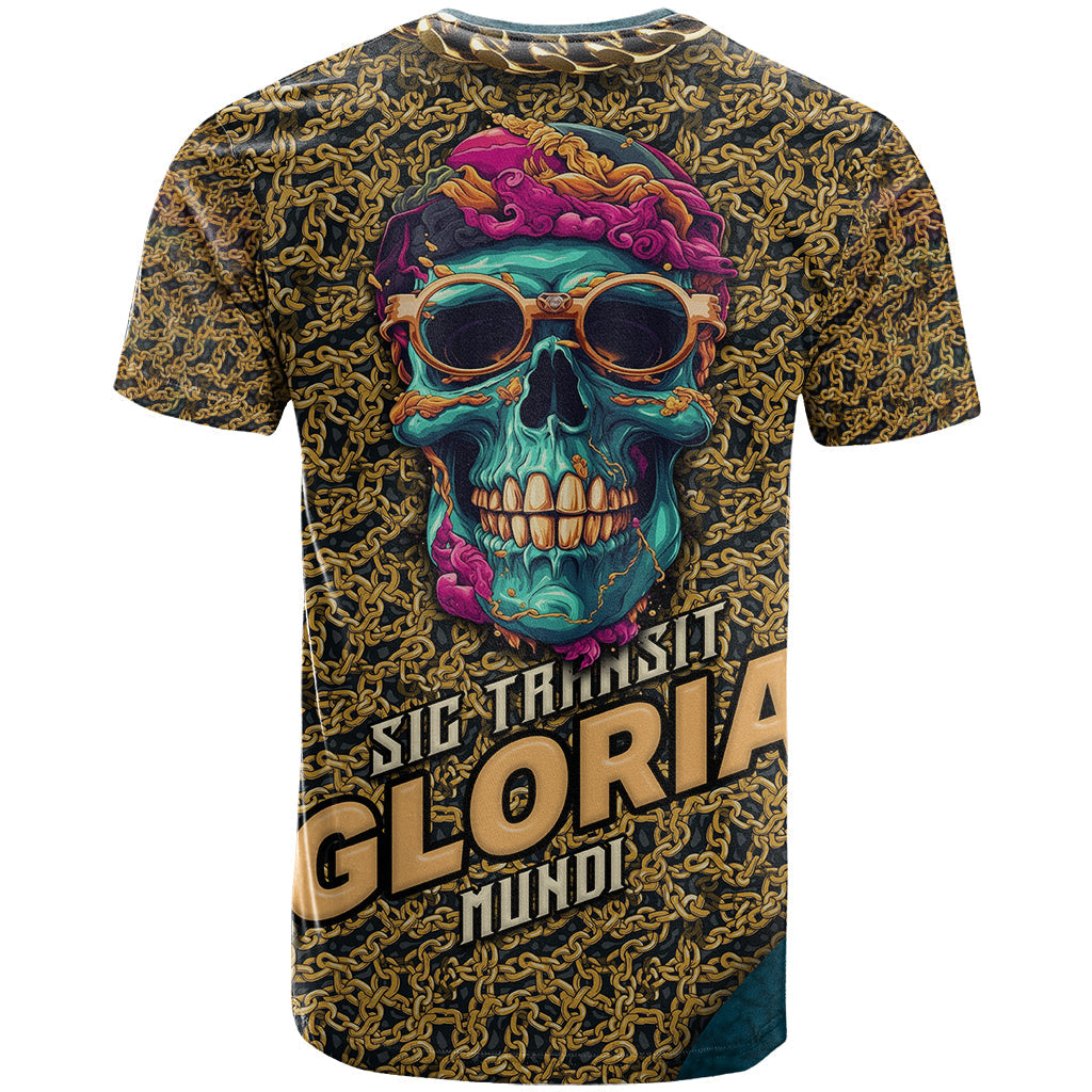 Skull Gang T-Shirt Sic Transit Gloria Mundi Graphic Tee