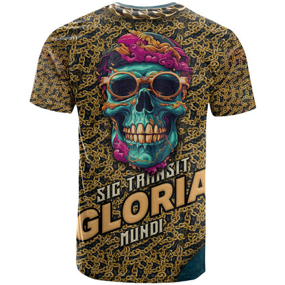Skull Gang T-Shirt Sic Transit Gloria Mundi Graphic Tee