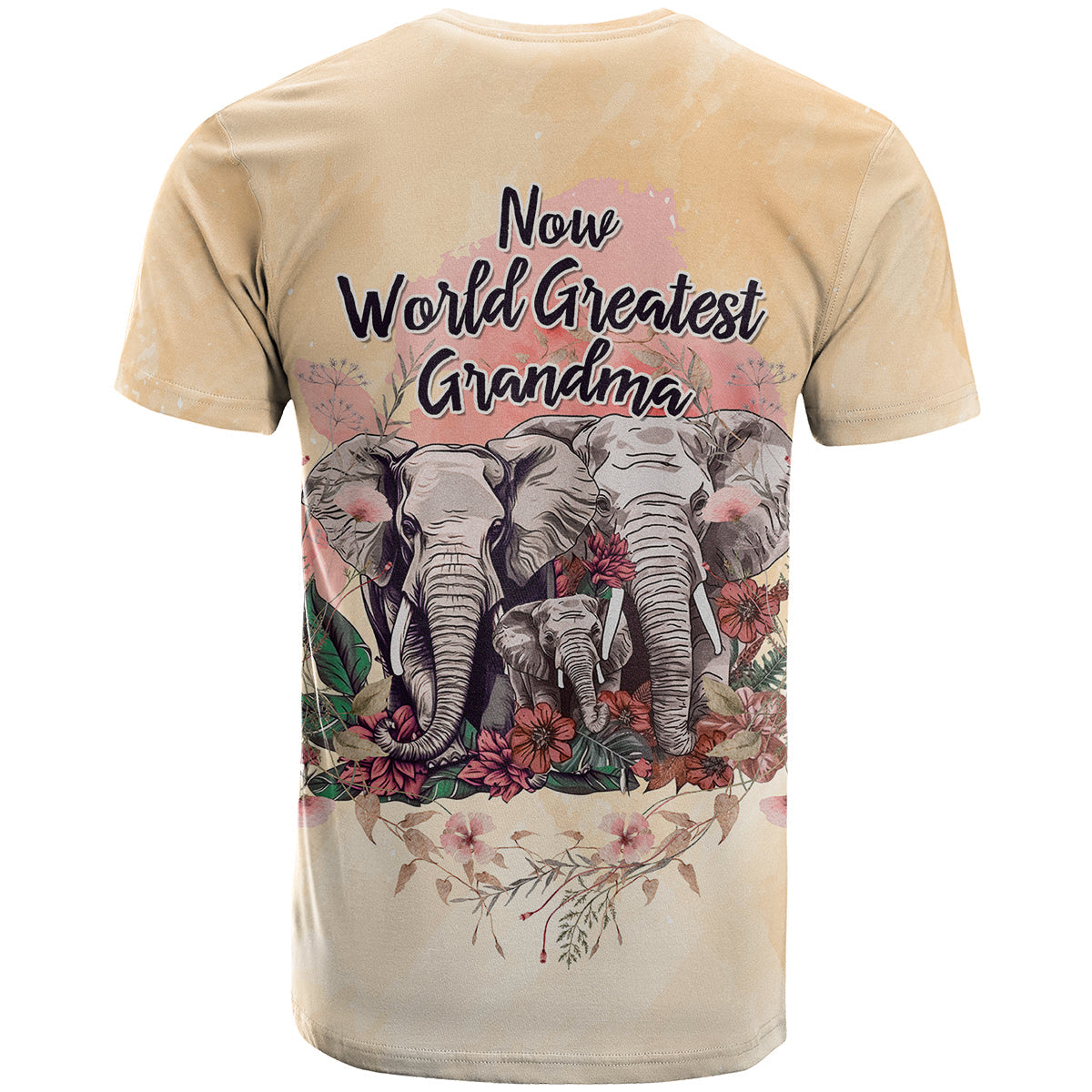 Then World Best Mom Now World Greatest Grandma Mother's Day T-Shirt Graphic Tee
