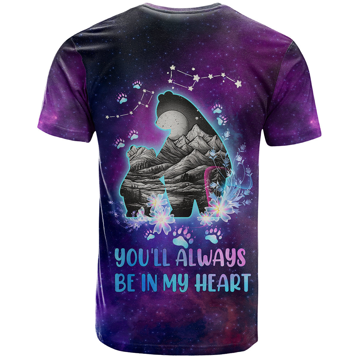 Personalised Mom & Baby T-Shirt Ursa Major Constellation Graphic Tee